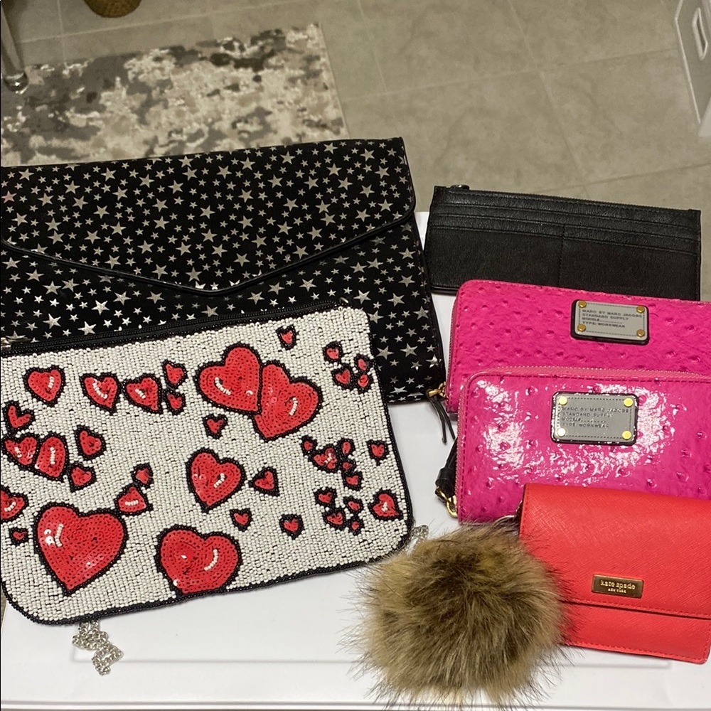 Wallet and clutch set